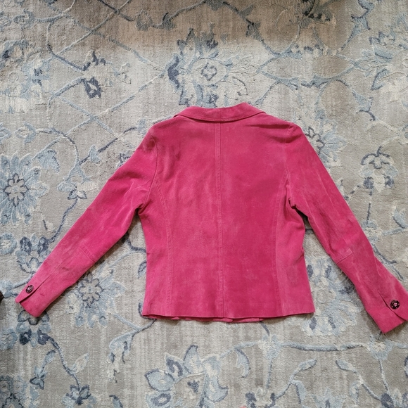 Suit style leather jacket - Picture 2 of 9